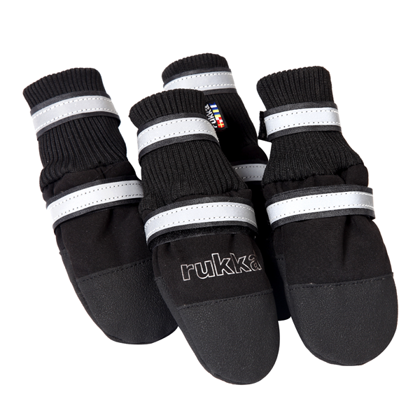 Levně Rukka Thermal Shoes zimní botičky - sada 4ks, černé Velikost: Velikost 1