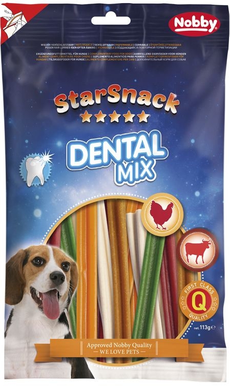 Levně StarSnack Dental Mix dentální tyčinky 113g