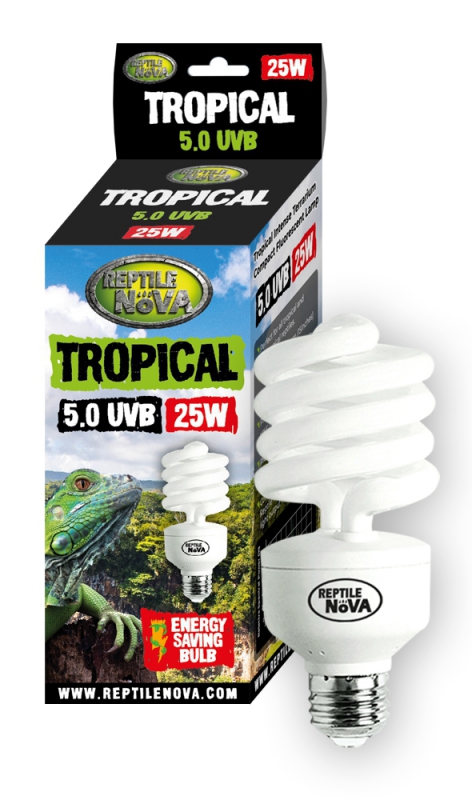 Levně Žárovka UVB 25w 5.0 tropical