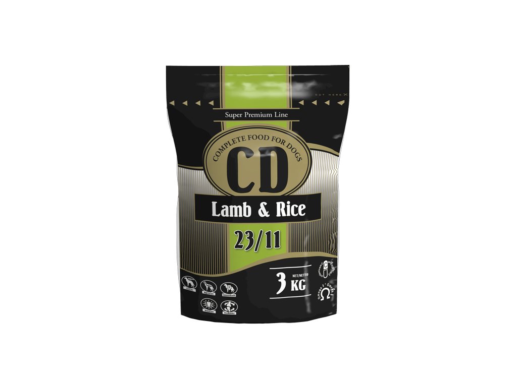 Levně CD lamb and rice 3kg