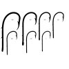 92247-NI-1Worm háček s držákem nástrahy  Mustad