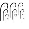 34007-SS-8, Sea Strong Stainless. Steel, 10ks, Mustad