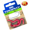 Naviazaný háčik 2 Trophy Worm, 0.35mm, 70cm