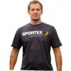 Sportex T-Shirt Tričko s velkým logem - tmavě šedé