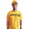 Sportex T-Shirt Tričko s velkým logem - žluté