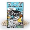 LYOPRO MŇAU - Mrazem sušené pamlsky (příchutě MĚKKÉ LOSOSOVÉ KOSTKY 70G)