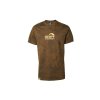 Trčko Geoff Anderson Organic Tee leaf oranž logo