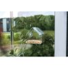 Krmítko pro ptáky na okenní tabuli, 225 ml/15 × 6 × 15 cm transparentní