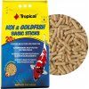 146019 4 tropical koi goldfish basic sticks 20l sacek objem 20 l