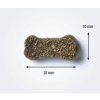 Kostičky se pstruhem a řasou 150g