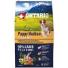 Krmivo Ontario Puppy Medium Lamb & Rice 2,25kg
