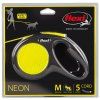 Vodítko Flexi New Neon lanko 5m
