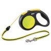 Vodítko Flexi New Neon lanko 5m