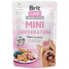Kapsička Brit Care Mini kuře a tuňák, filety v omáčce 85g