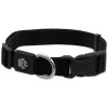 Obojek Active Dog Premium M černý 2x34-49cm