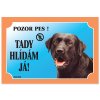 Tabulka Dafiko labradorský retriever černý