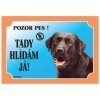 Tabulka Dafiko labradorský retriever černý