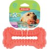 Hračka pes BONE MOOS TPR 16cm lososová Zolux