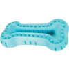 Hračka pes BONE MOOS TPR 13cm modrá Zolux