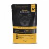 ffl dog pouch adult chicken with ham in jelly 85g h L