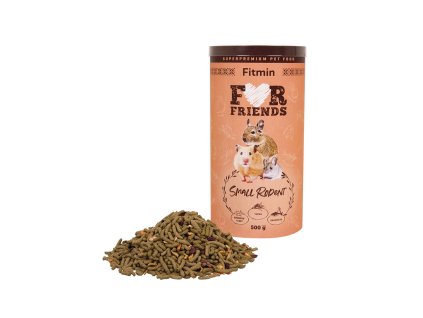 105007 fitmin for friends maly hlodavec musli 500 g h l