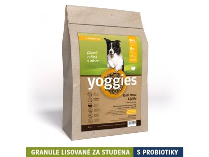 123044 2kg granule yoggies s krutim masem a jahly monoprotein hypoalergenni
