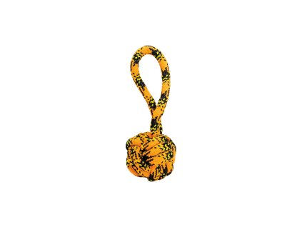 130188 pretahovadlo s uzlovanym micem hiphop rope 7cm 20 cm