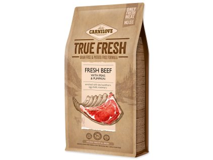 135967 krmivo carnilove true fresh adult beef 4kg