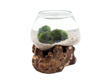 136123 set rasokoule a sklenena dekorace na dreve mala se sterkem