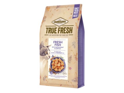 Carnilove True Fresh Cat Fish (Varianta granulí 4,8kg)