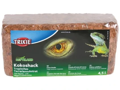 Kokosová kôra, tropický substrát do terárií, 4,5 l