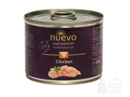 17954 nuevo konzerva pro kocky adult kureci maso 200 g habeo cz