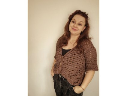 Návod na háčkovaný svetřík