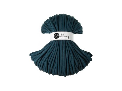 Bobbiny šňůry JUMBO Petrol (Peacock blue)