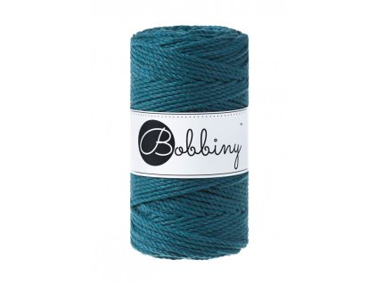 Macrame 3PLY Regular Petrol (Peacock blue)
