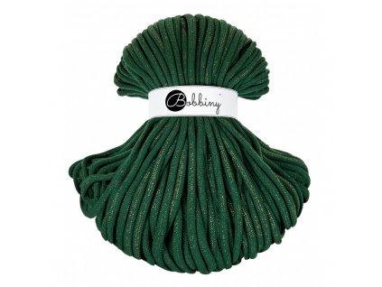 Bobbiny šňůry JUMBO Golden Pine Green