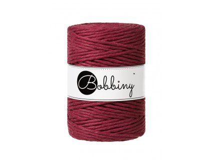 Macrame XXL wine red