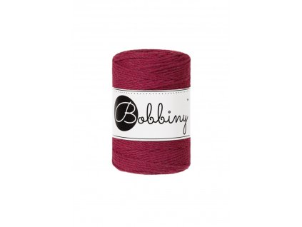 Macrame 3ply baby Wine red