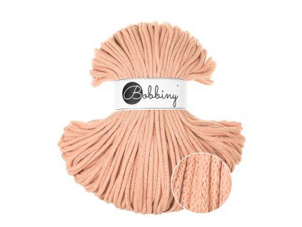 Bobbiny šňůry Premium Unicolor PEACH FUZZ