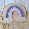 Macramé dekorace - Duha