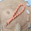 Macramé klíčenka - Wristletka