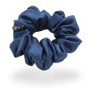 Scrunchie gumička - Tmavě modrá