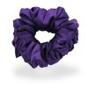 Scrunchie gumička - Tmavá fialová