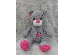 Méďa šedý chlupatý