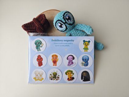 PŘEDPRODEJ!! Zvídálkovy magnetky