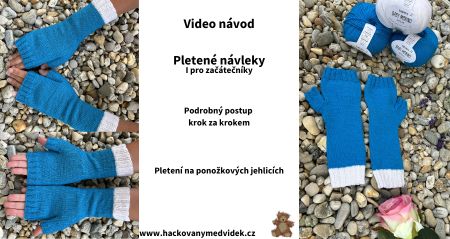 Pletené návleky i pro začátečníky - podrobný videonávod