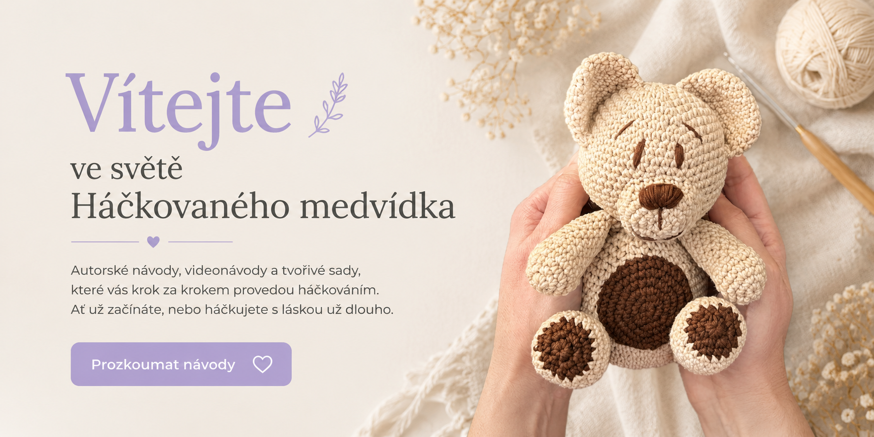 Autorské návody na háčkování