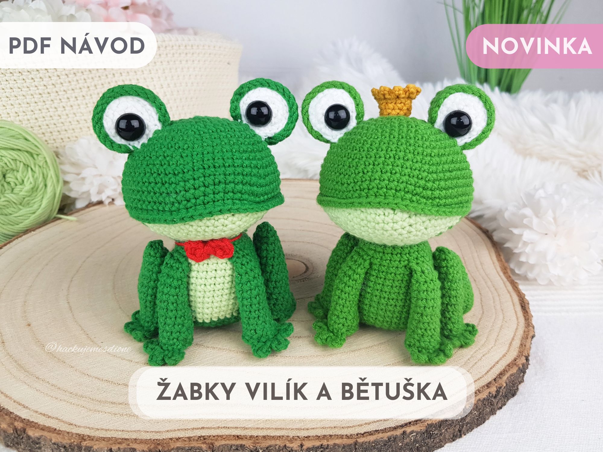 Žabky Vilík a Bětuška - PDF návod