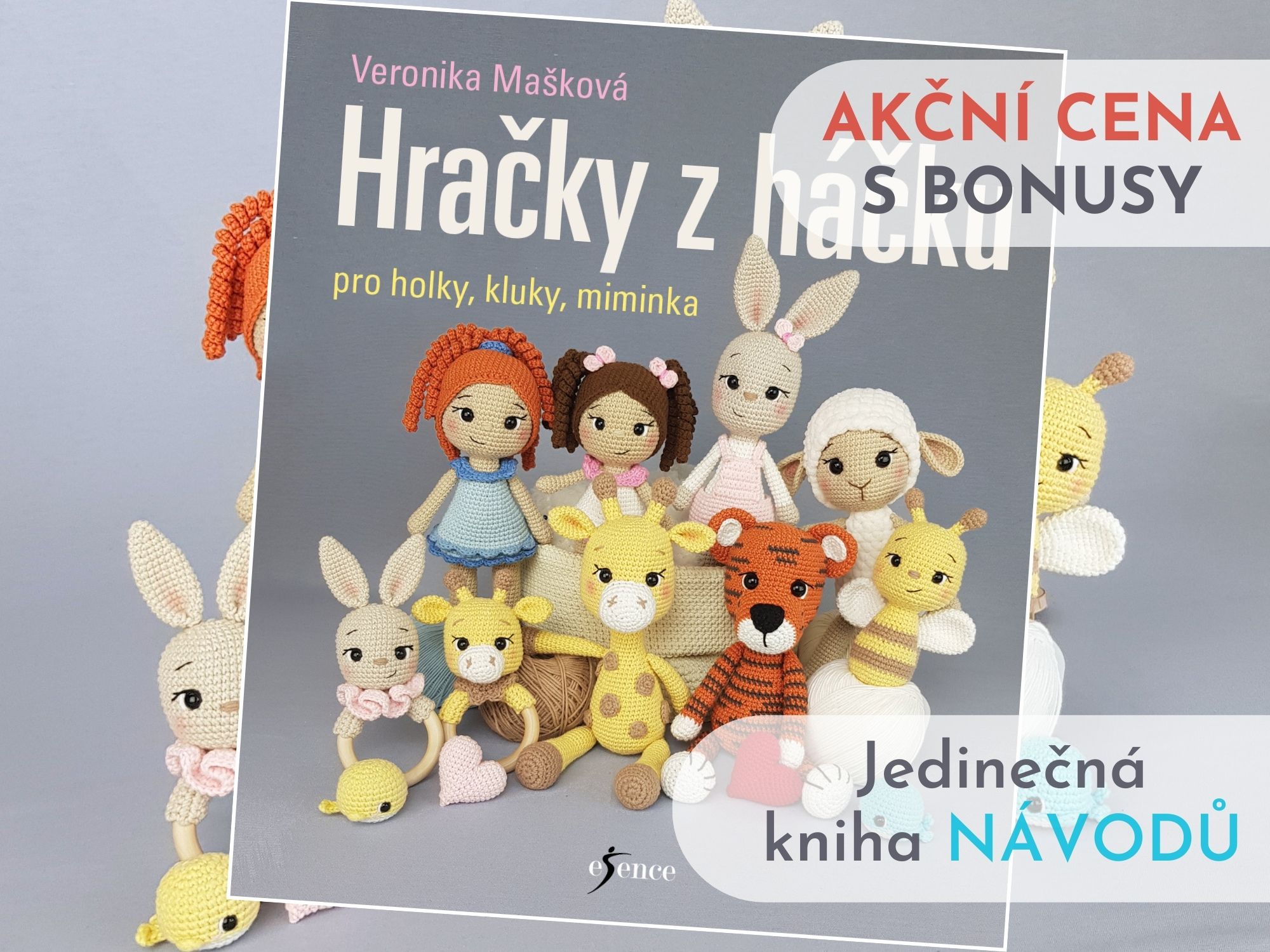 Kniha hračky z háčku