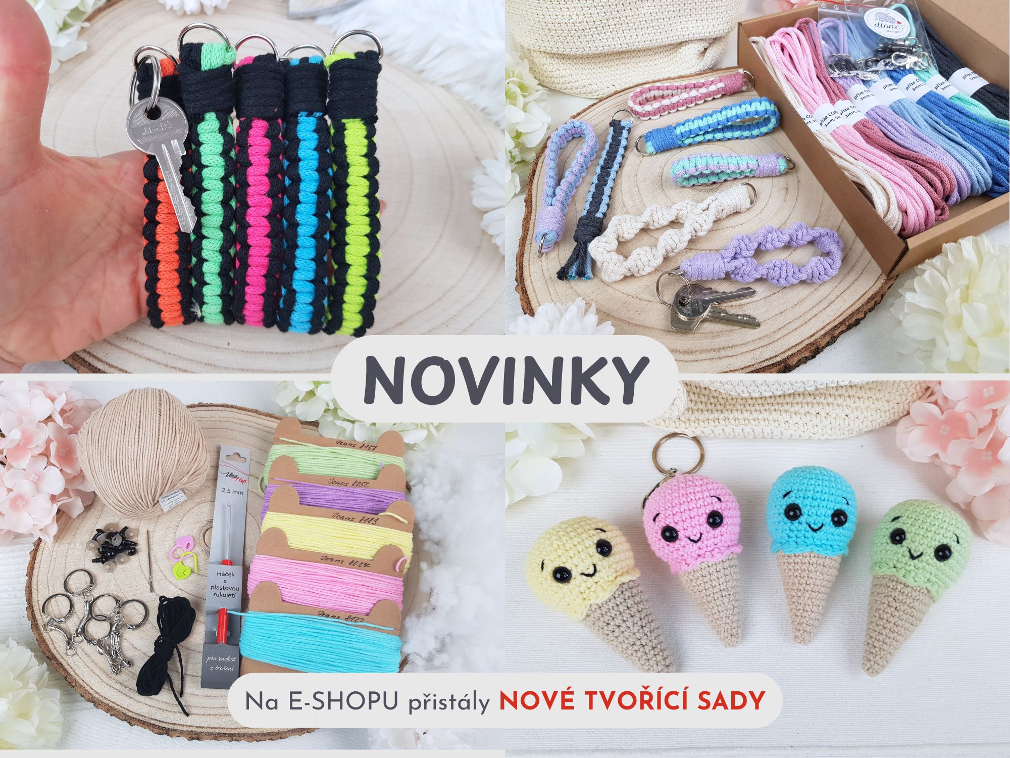 Tvořivé boxy - KLÍČENKY
